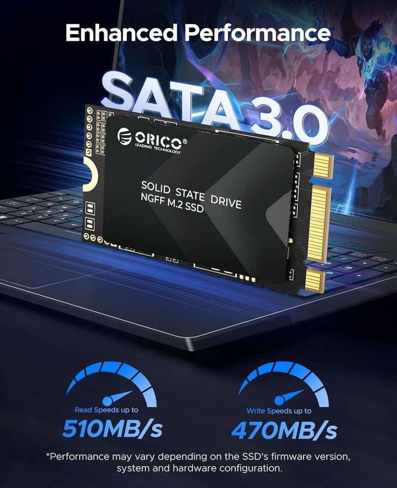 ORICO 512GB M.2 2242 SATA SSD - photo 5