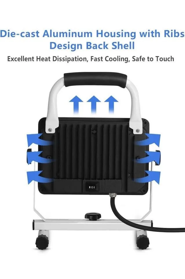 UFOND 6000 Lumen LED Work Light with Stand image indicator(2)