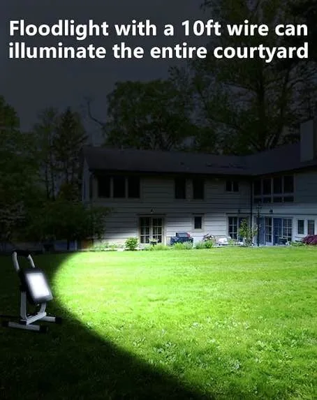 UFOND 6000 Lumen LED Work Light with Stand image indicator(6)