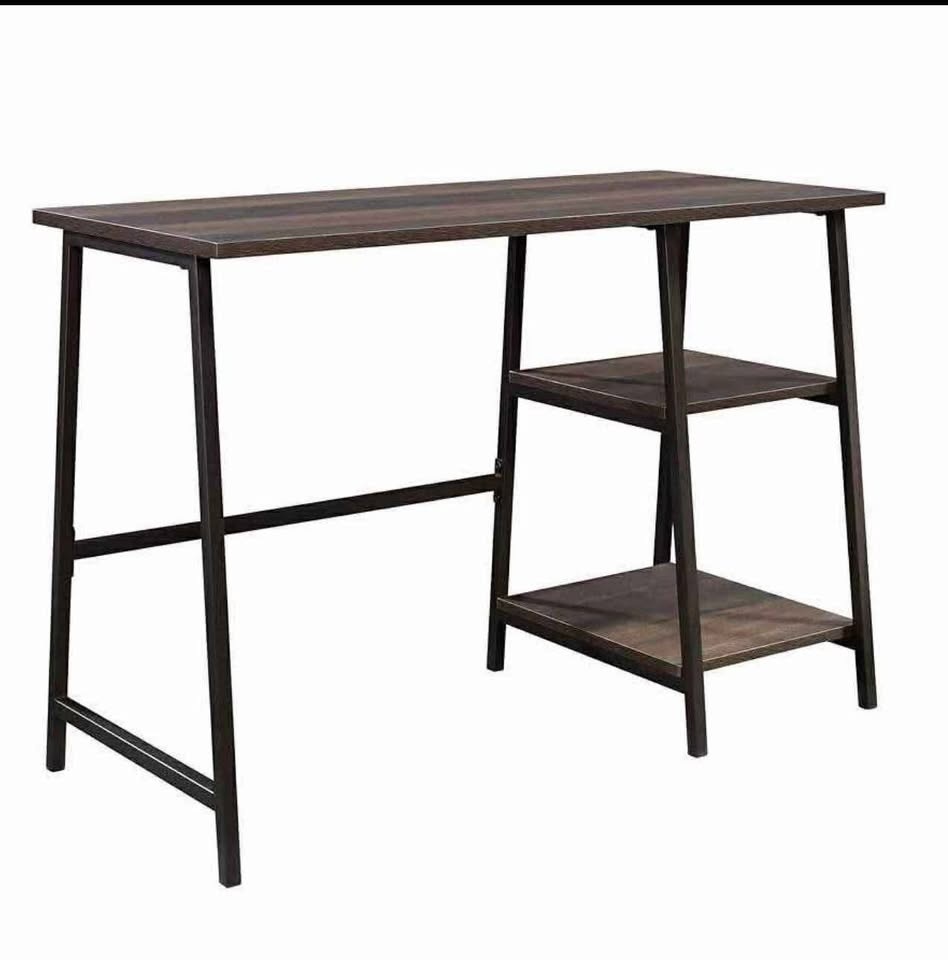 Sauder Computer Desk, Smoked Oak - BRAND NEW - photo 4