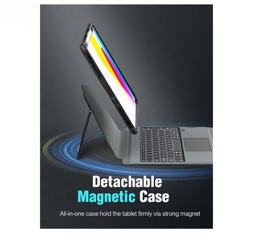 iPad 10th Gen Keyboard Case w/ Trackpad, Backlit, Magnetic - photo 3