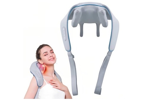 6D Electric Neck and Shoulder Massager with Heat