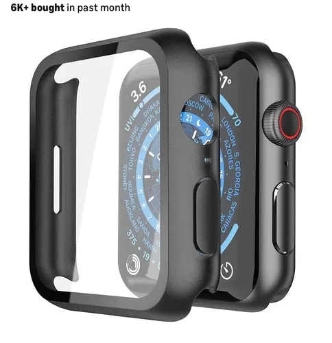 45mm Apple Watch Case Series 9 8 7 Screen Protector