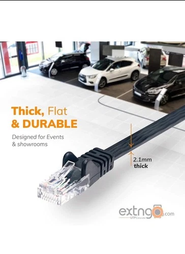ExtngO Retractable Ethernet Cable 15m Flat Cat5e (Open Box) - photo 3