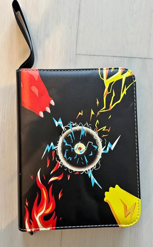 Filled Pokémon binder