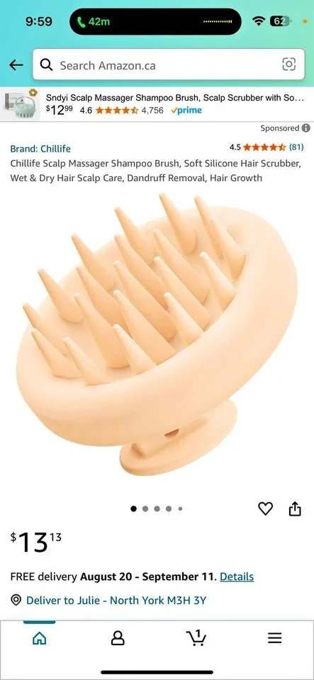 Scalp Massager & Facewash Wristband