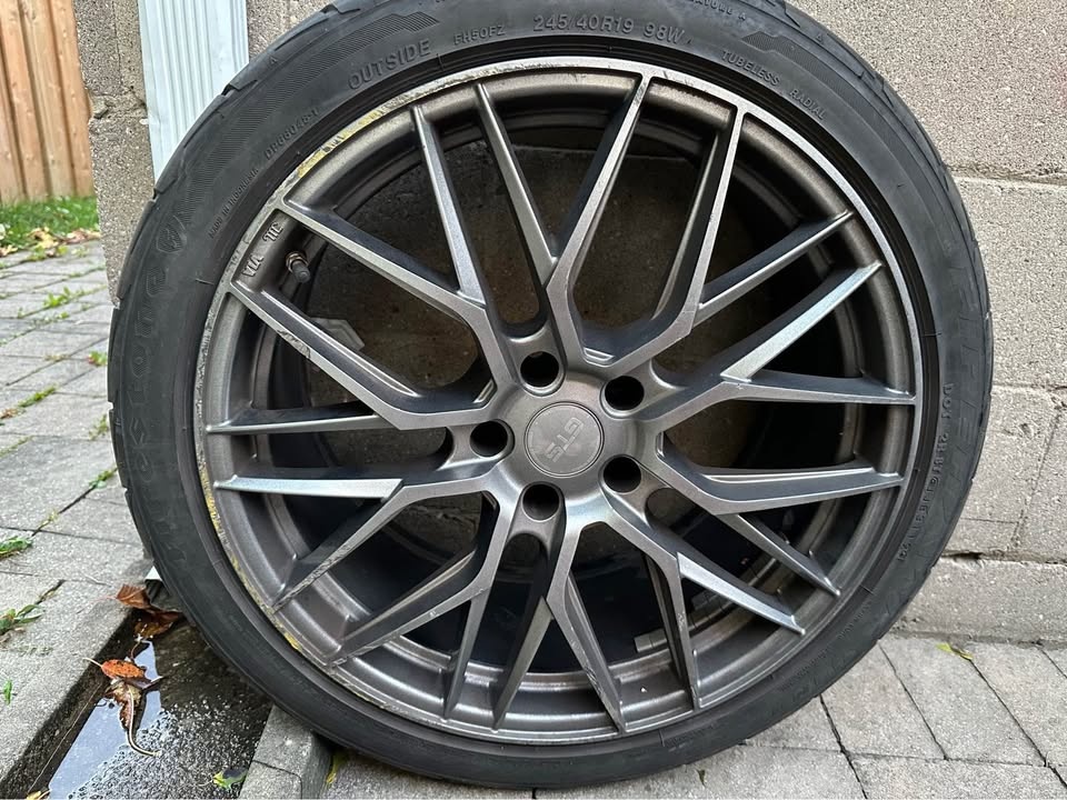 245/40R19 Firestones Summer tires with GTS G509 Rims - photo 4