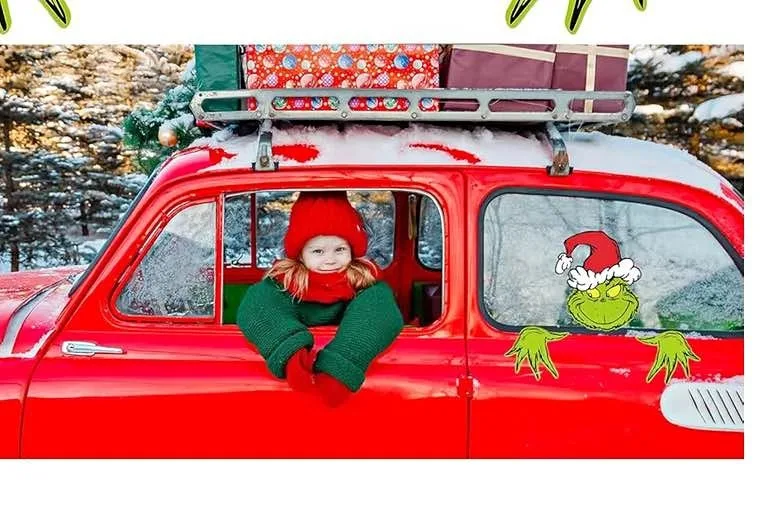 Christmas Cartoon Stickers for Cars