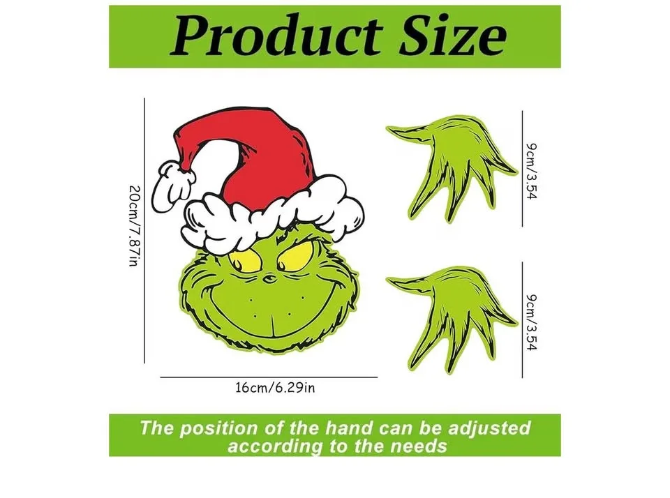 Christmas Cartoon Stickers for Cars image indicator(3)