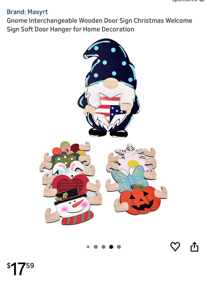 Christmas wooden sign