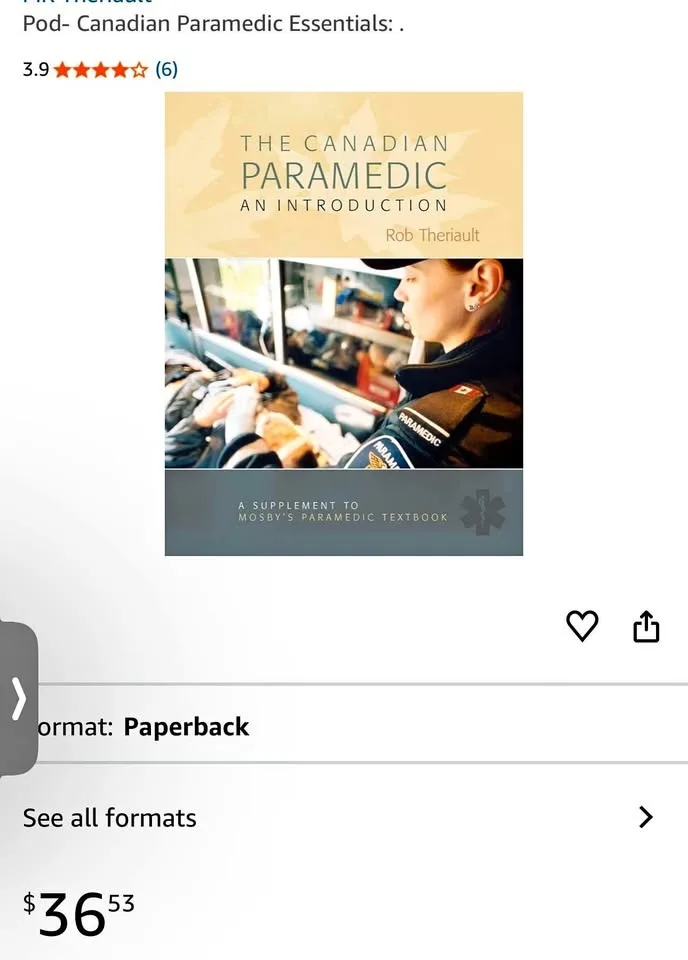 Paramedic textbook