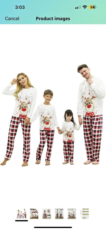 Christmas pj set - XL size