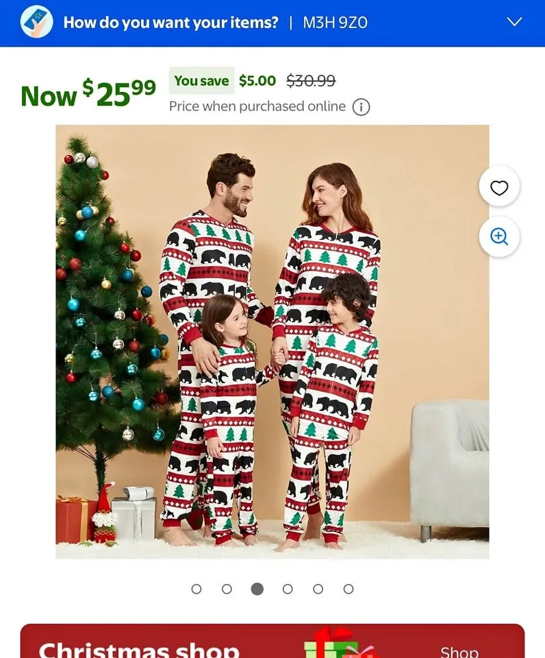 Christmas pj set