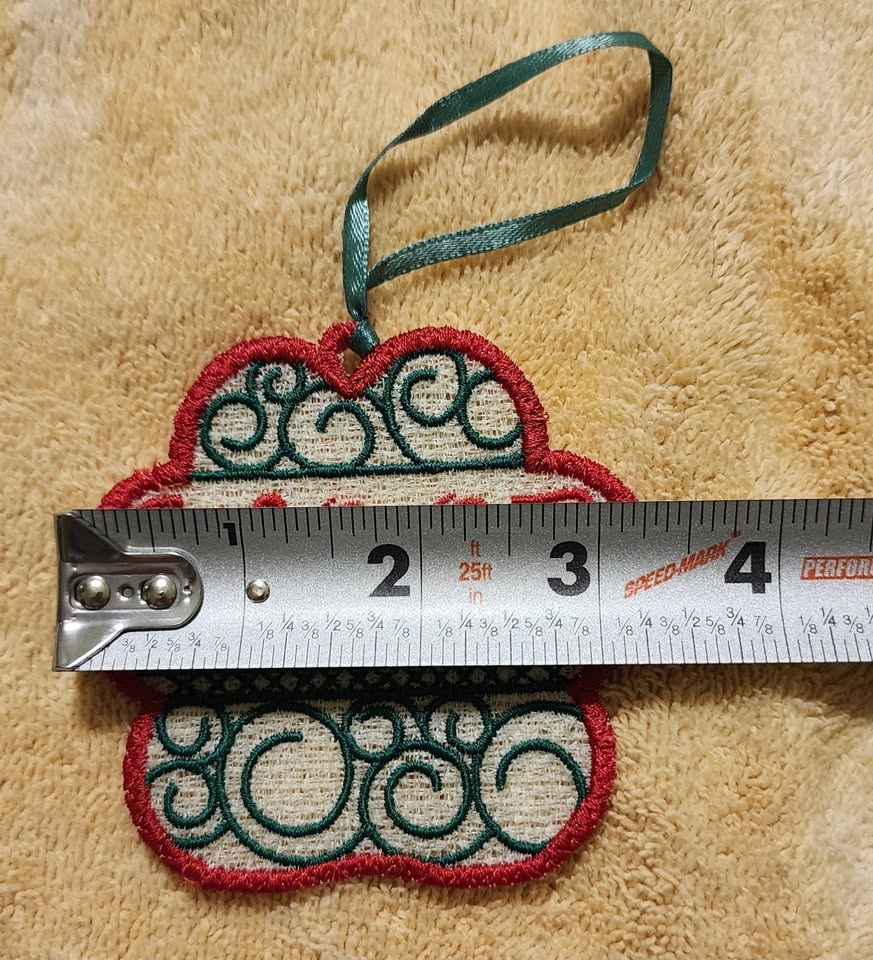 "Woof" Christmas ornament - photo 4