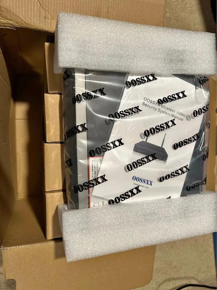 Wireless security camera system with extra cameras