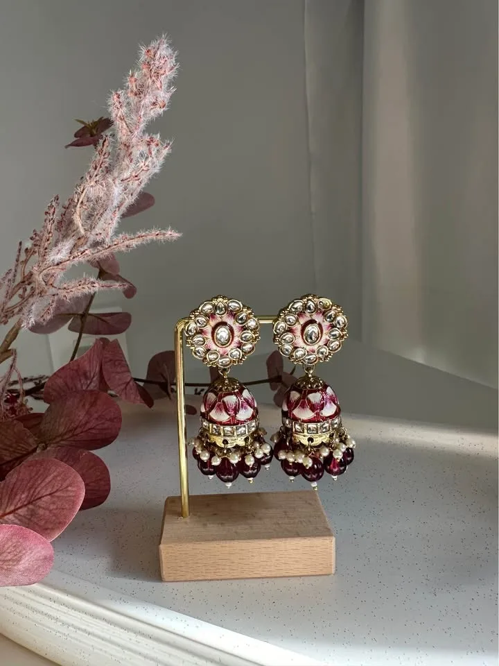 Indian earrings image indicator(2)