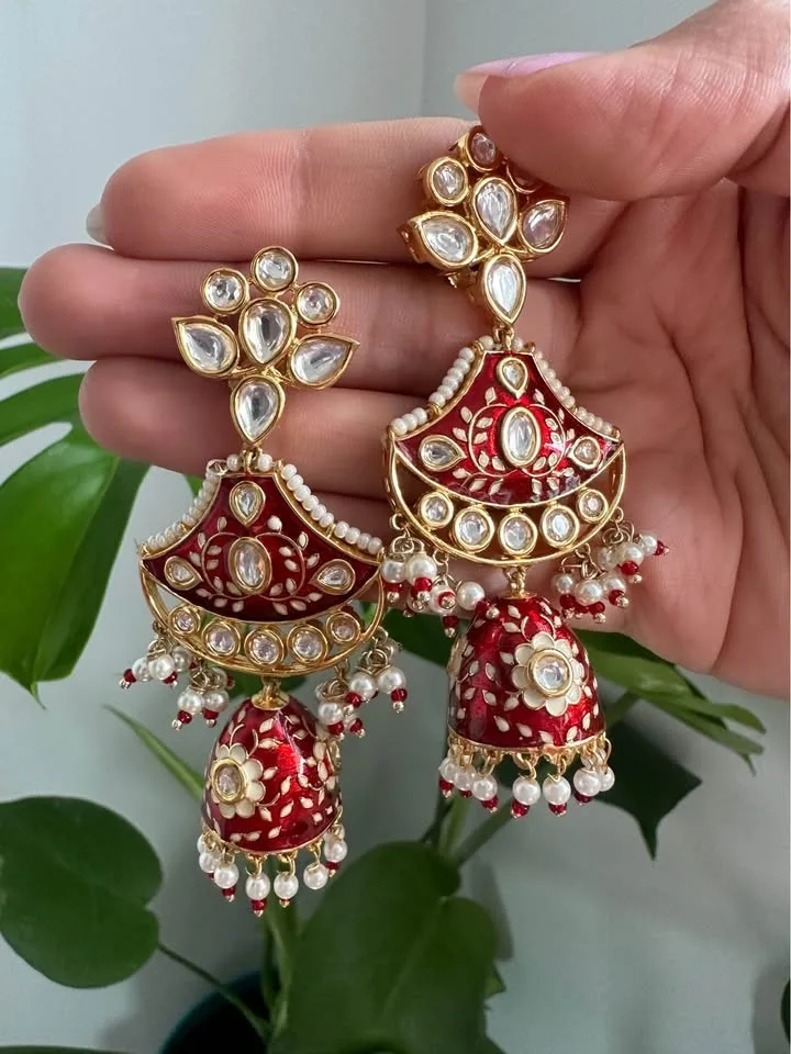 Indian earrings image indicator(6)