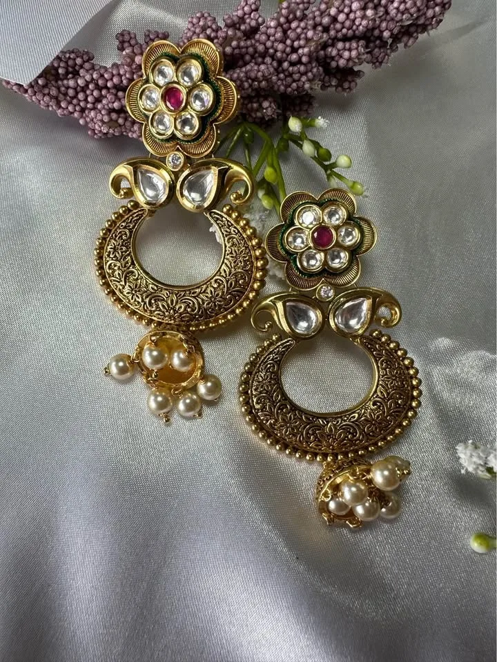 Indian earrings image indicator(7)