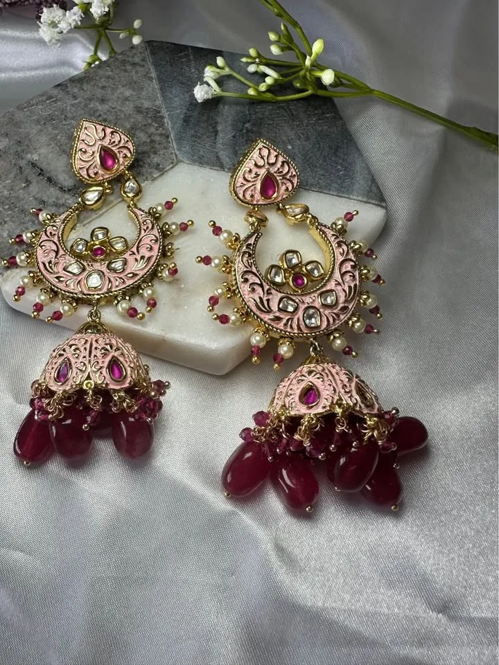 Indian earrings image indicator(9)