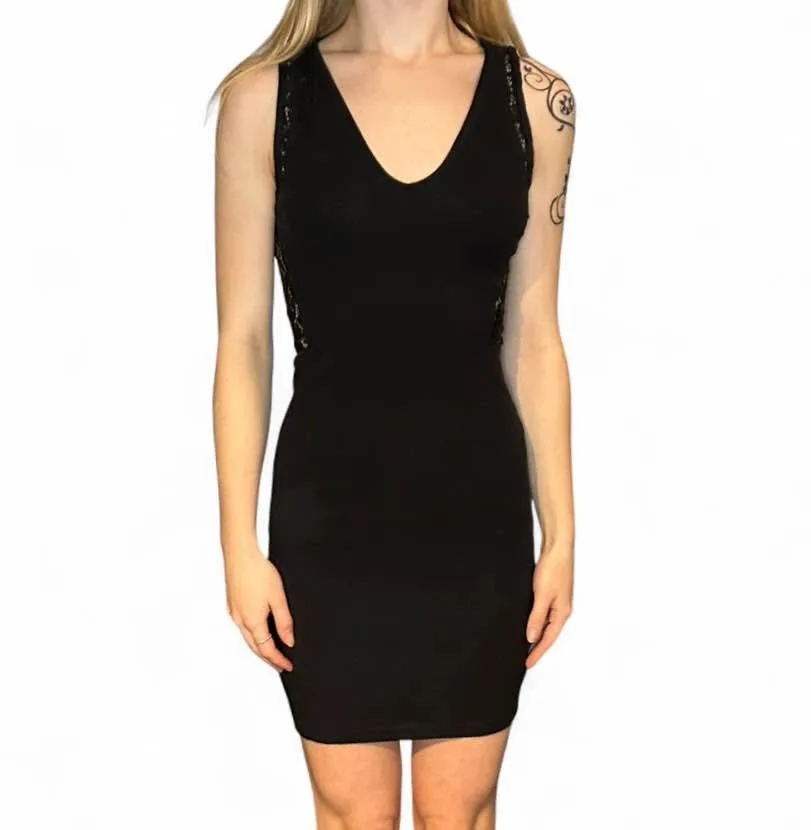 Dynamite Black Lace Mini Dress image indicator(3)