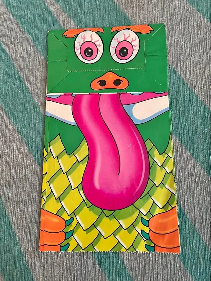 Vintage Wendy’s kids meal puppet bag