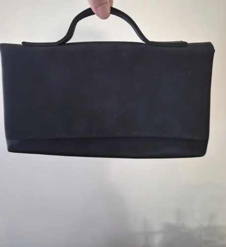 L'Air Du Temps Nina Ricci Black Handbag Easy Closure