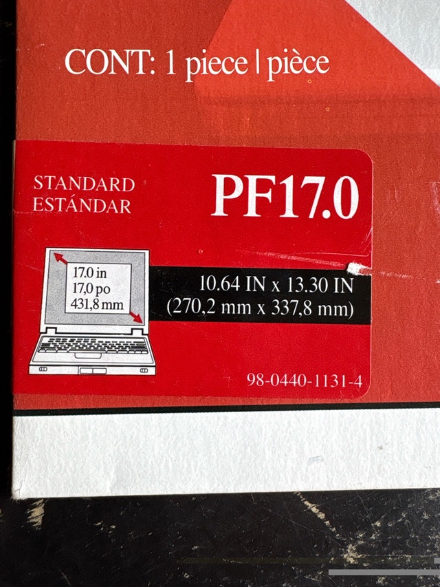 3M Privacy Filter PF17.0 - photo 3