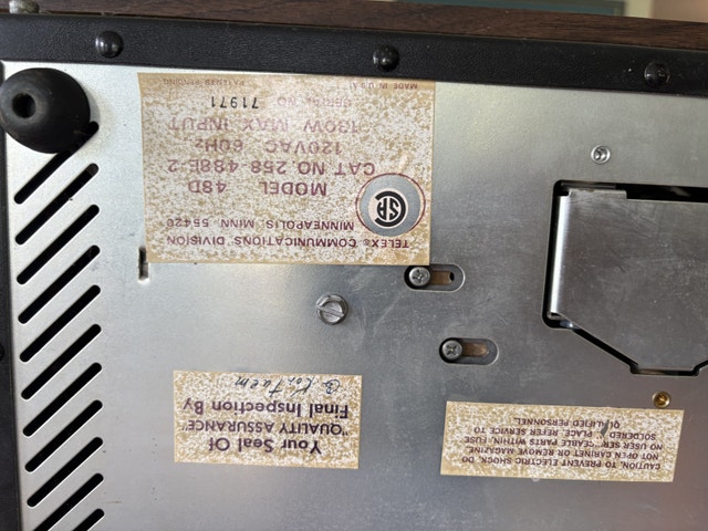 Telex 8 Track Player - photo 4