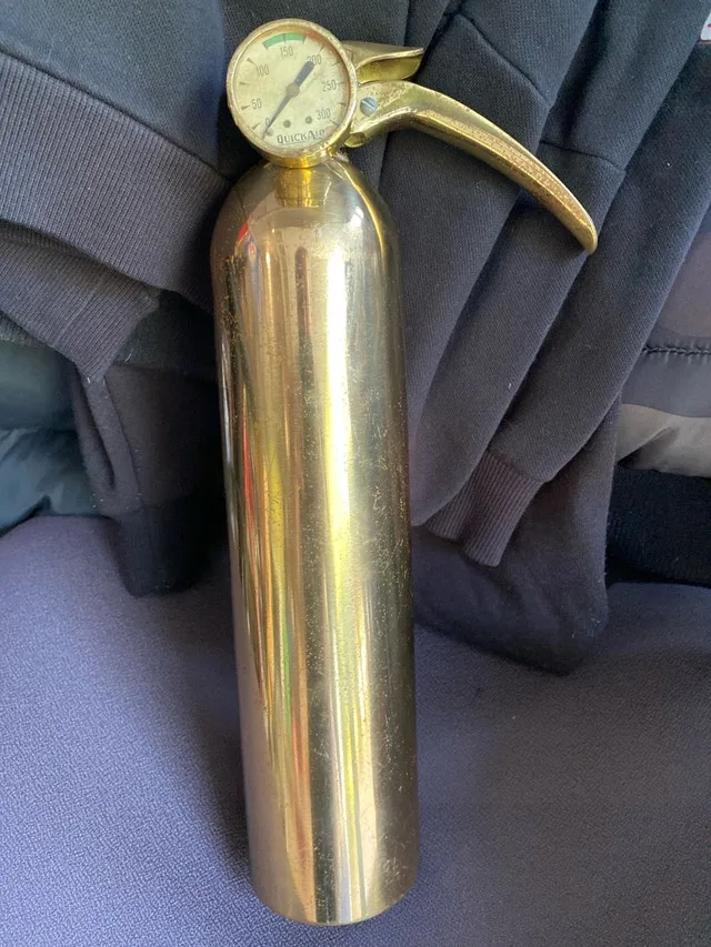 vintage fire extinguisher