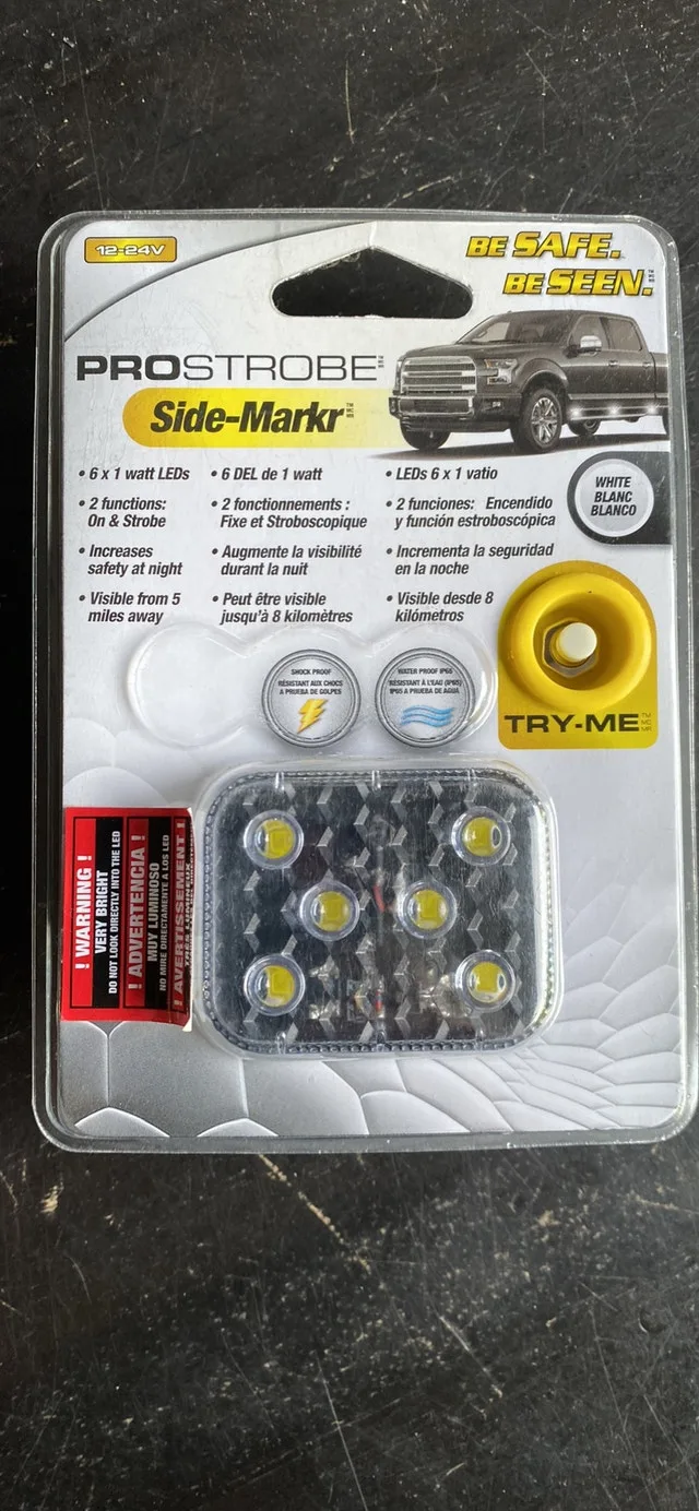 prostrobe side-markr strobe safety lights