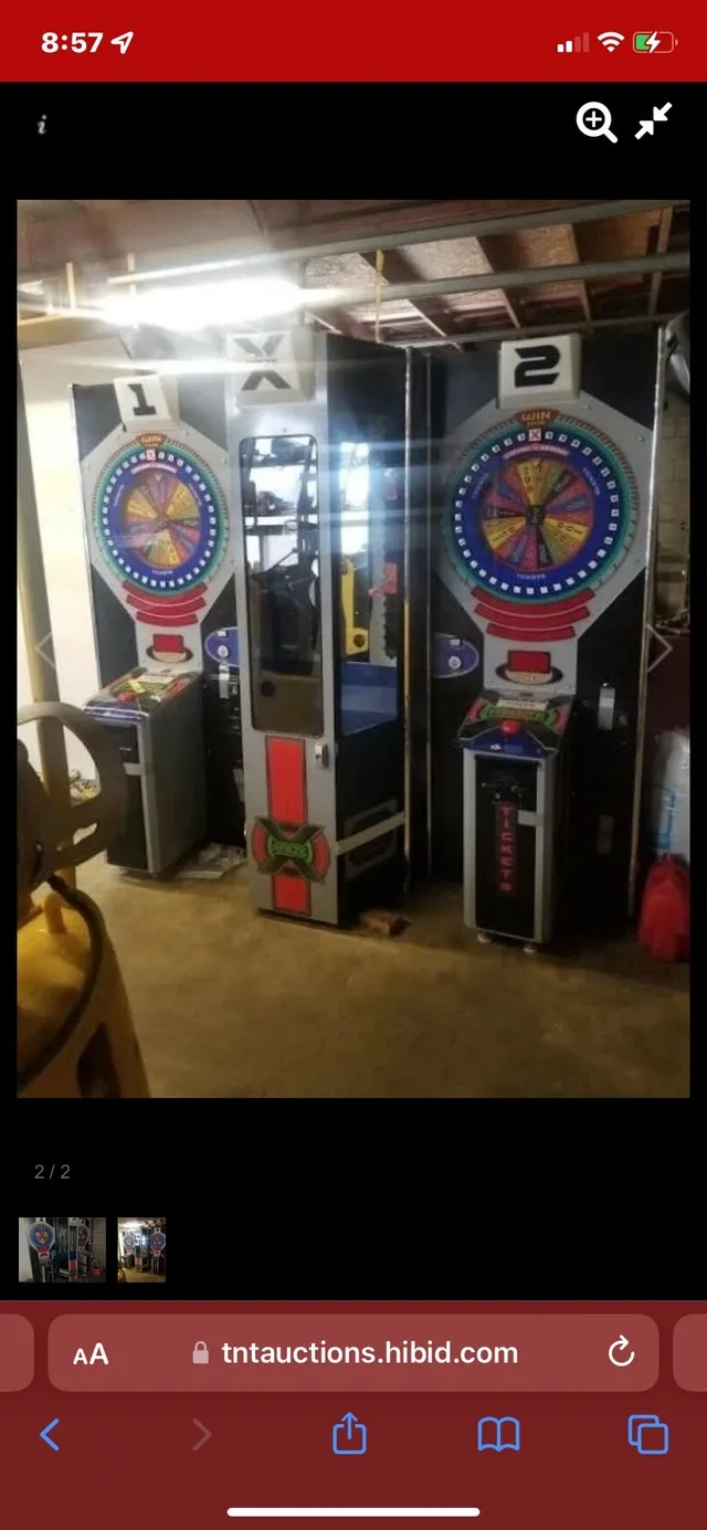 X Prize Wheel Game MachineProduct ID: 9209