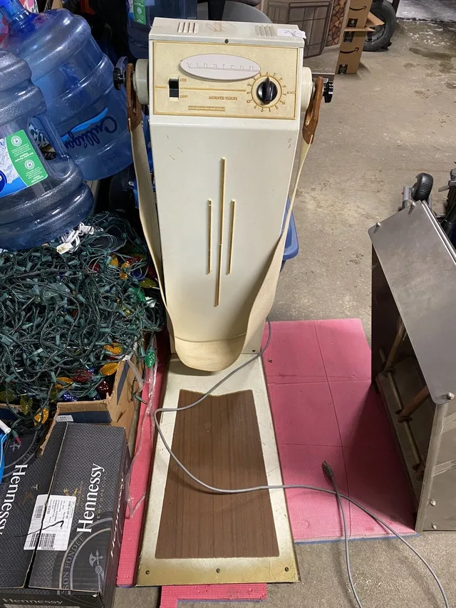 Vibatron model 1010 vintage vibration belt machine working image indicator(5)