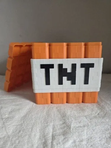 Minecraft Movie TNT Popcorn Bucket - Brand New image indicator(2)