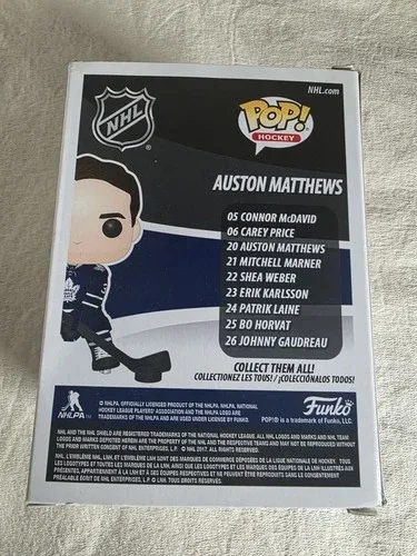 Auston Matthews Funko Pop! Vinyl Figure image indicator(2)