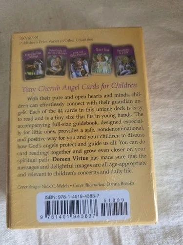 Cherub Angel Cards Doreen Virtue Oracle Deck Sealed OOP image indicator(2)