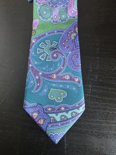 Ted Baker London Italian Silk Tie Flower Pattern image indicator(2)