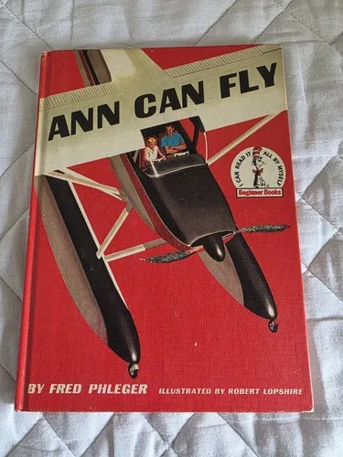 Ann Can Fly, Book Club, Fred Phleger, 1959, Vintage Kids Book