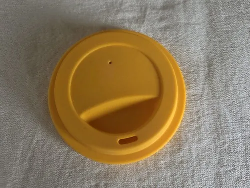 Disney Parks Ceramic Travel Coffee With Lid Like New image indicator(6)