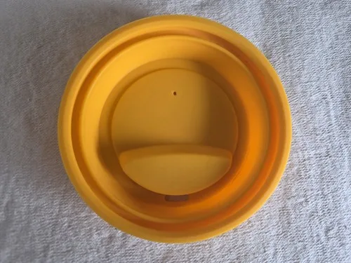 Disney Parks Ceramic Travel Coffee With Lid Like New image indicator(7)