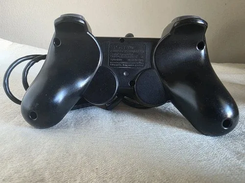 Genuine OEM Sony PS2 DualShock Controller Black image indicator(2)