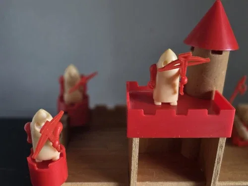 Epoch Play Castle & House Vintage 70s Japan Toy Complete READ image indicator(2)