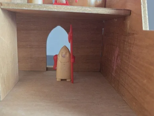 Epoch Play Castle & House Vintage 70s Japan Toy Complete READ image indicator(4)