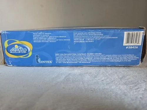Vintage Intex The Wet Set Pool 58" x 13" Unused image indicator(3)