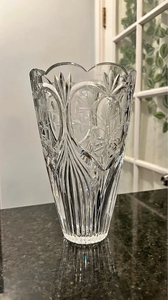 Crystal vase