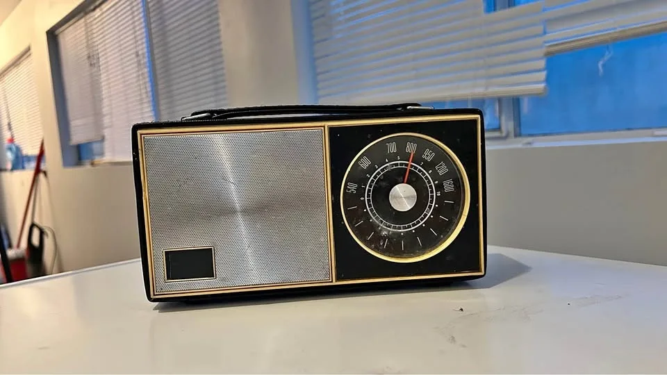 Vintage Sony radio props