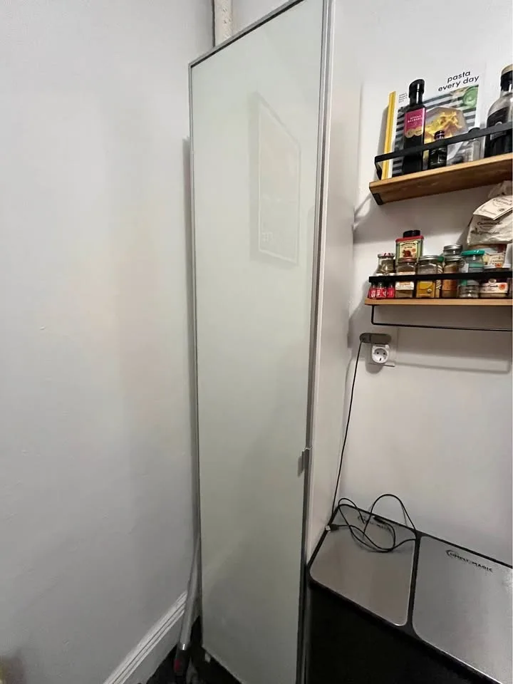 IKEA - PAX storage with glass door