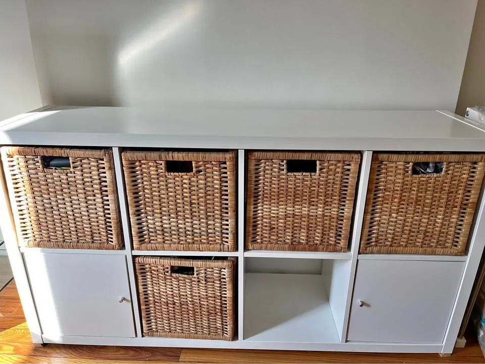 KALLAX - Shelf Unit white 30 1/8x57 5/8