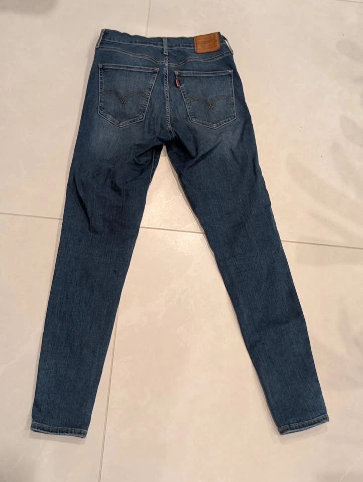 Levis Women's Blue Mile High Super Skinny W28 L30 - photo 5