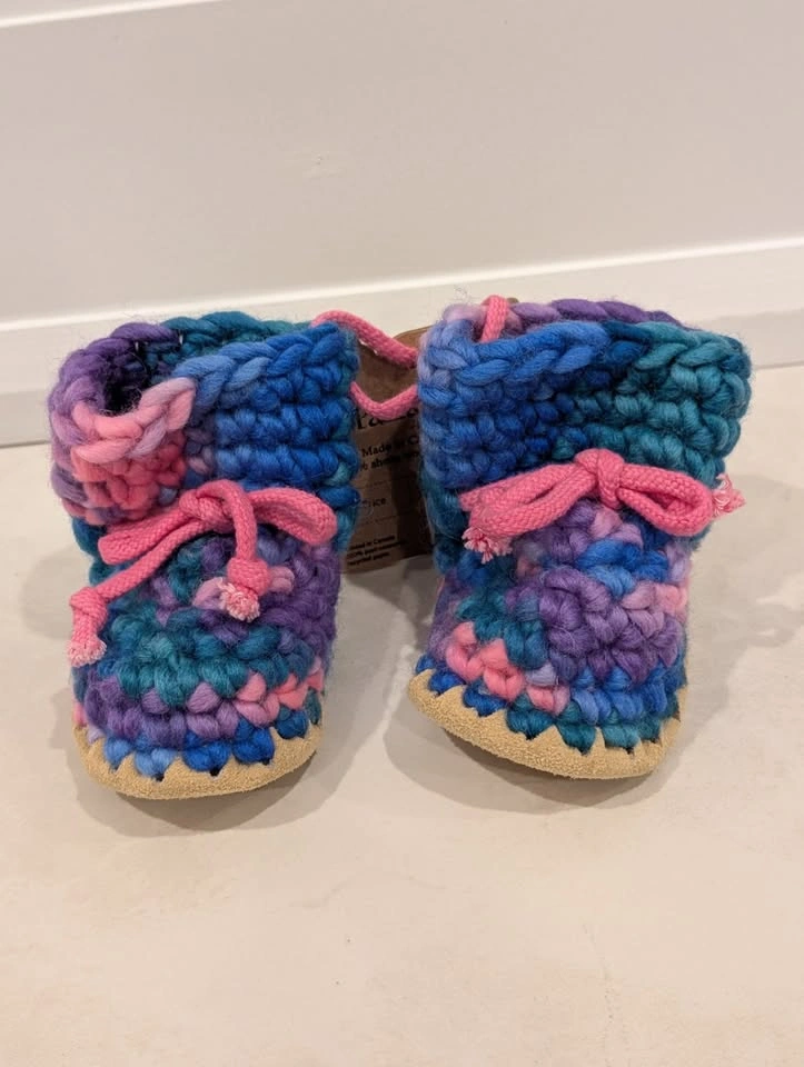 Padraig Cottage Child Slipper Pink Multi Age 3-18 Months - photo 2