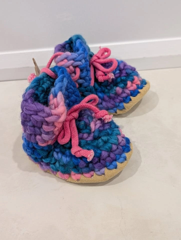 Padraig Cottage Child Slipper Pink Multi Age 3-18 Months - photo 3